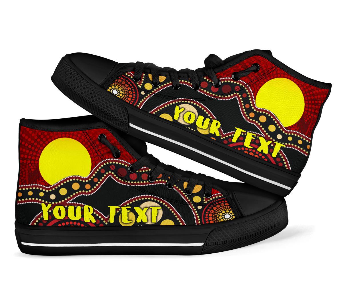 custom-high-top-shoes-australia-aboriginal-lives-matter-flag