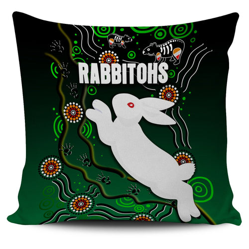 rabbitohs-pillow-covers-simple-indigenous