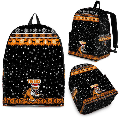 wests-christmas-backpack-tigers-unique-vibes-black