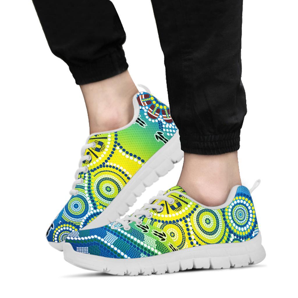 aboriginal-sneakers-dot-painting-indigenous-circle-patterns
