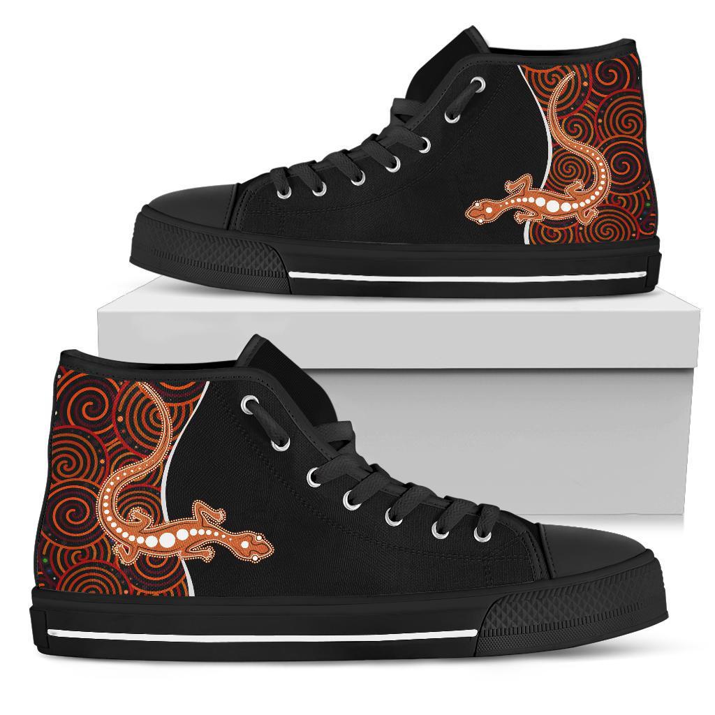 aboriginal-high-top-shoe-indigenous-lizard-dreaming