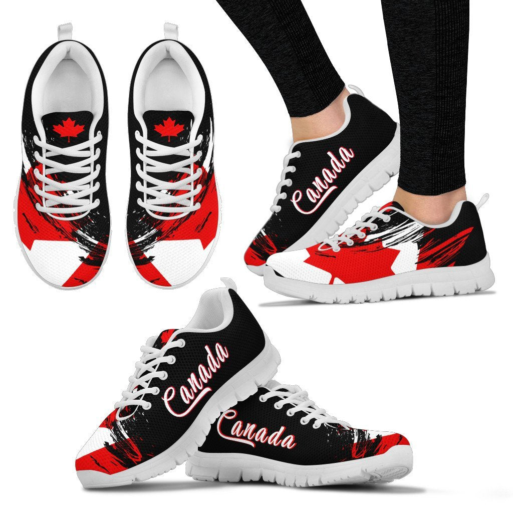 canada-flag-sneakers-art-style