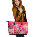 aboriginal-leather-tote-bag-sea-turtle-with-indigenous-patterns-pink