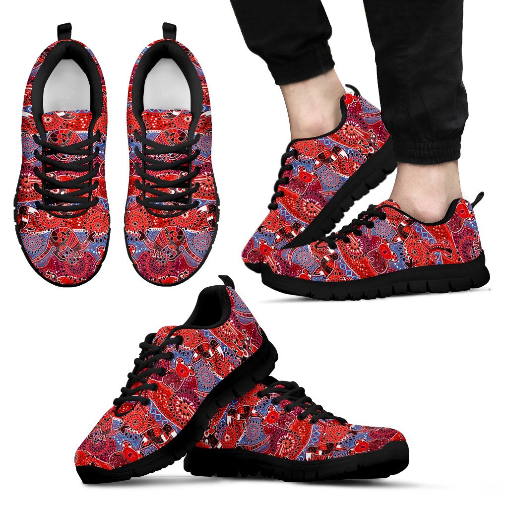 aboriginal-sneakers-koala-kangaroo-patterns-bohemian-style