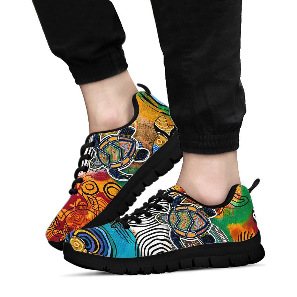 aboriginal-sneakers-turtle-indigenous-art