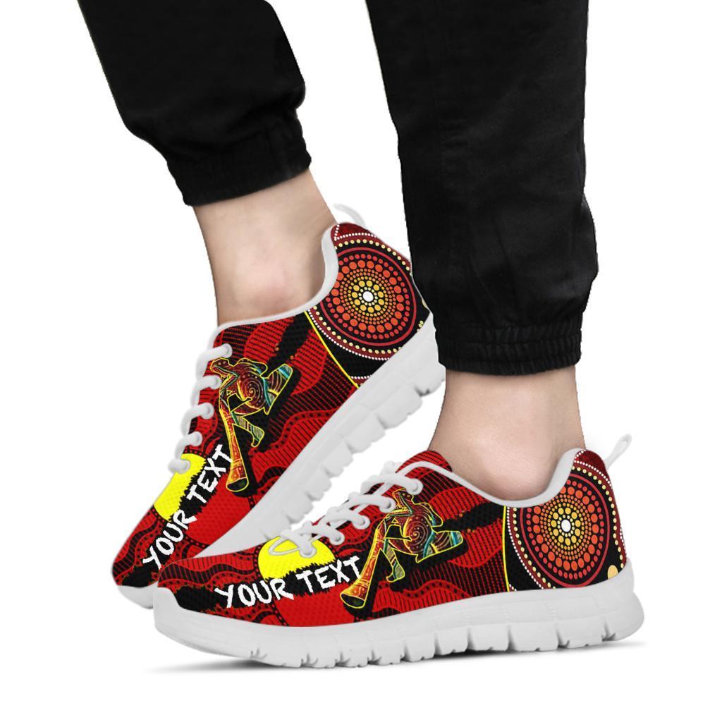 custom-sneakers-australia-aboriginal-dots-with-didgeridoo-black