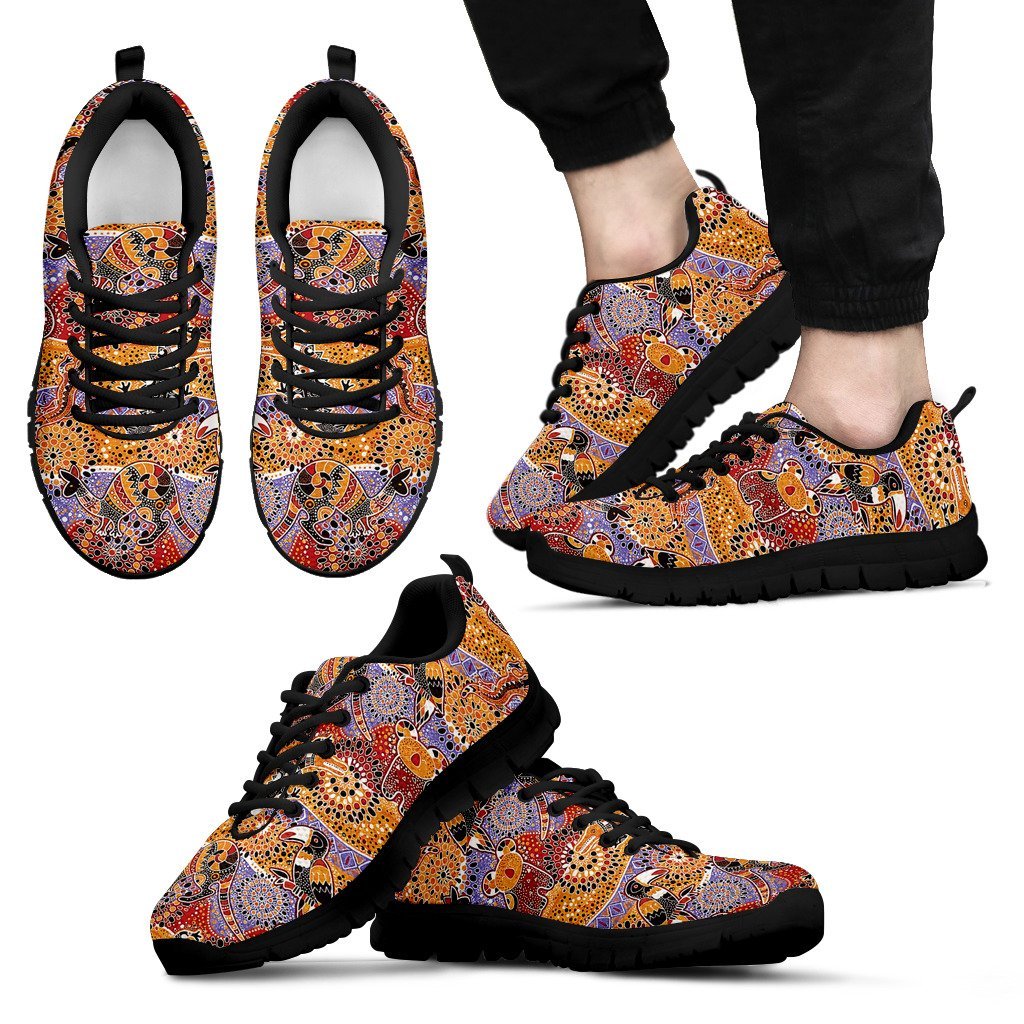 aboriginal-sneakers-koala-kangaroo-patterns-bohemian-style-1