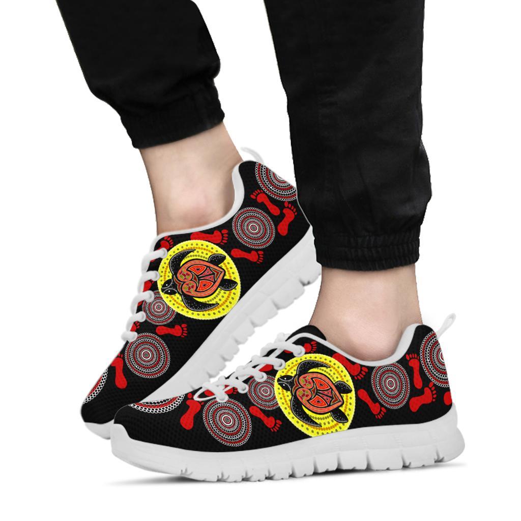 aboriginal-sneakers-turtle-footprint-circle-dot-painting-ver-02