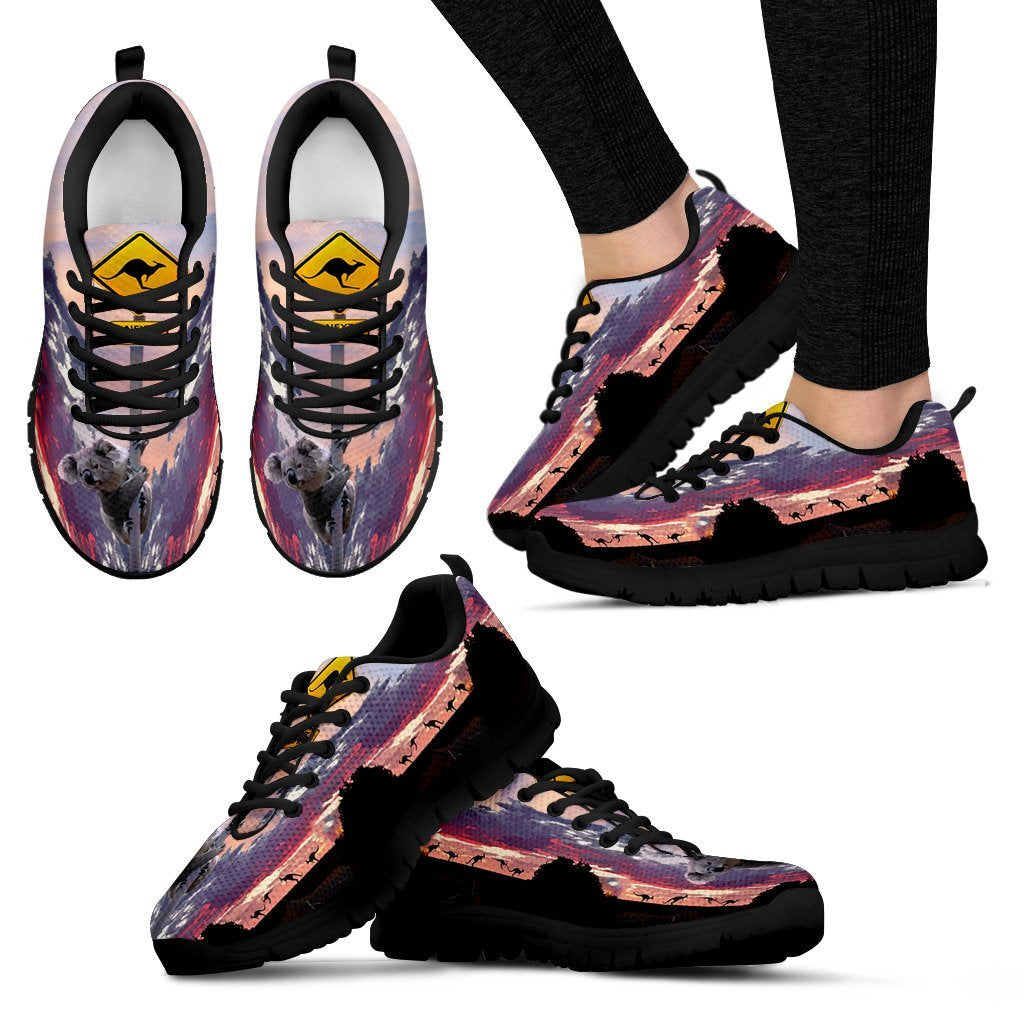 sneakers-koala-shoes-kangaroo-sign-uluru-sunset-unisex