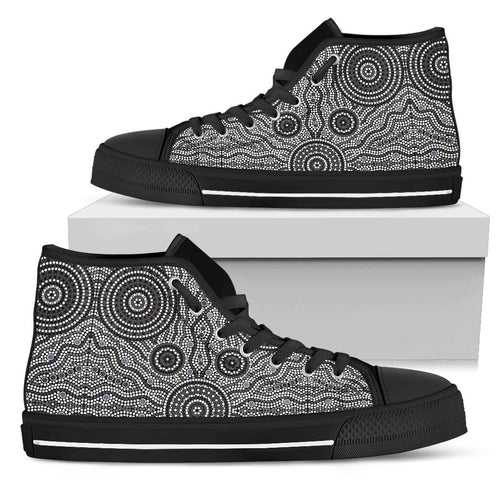 canvas-shoes-aboriginal-dot-painting-shoes-ver04-high-top