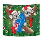 christmas-tapestry-australia-flag-with-koala-ugly-christmas