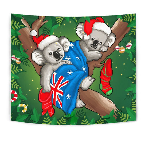 christmas-tapestry-australia-flag-with-koala-ugly-christmas