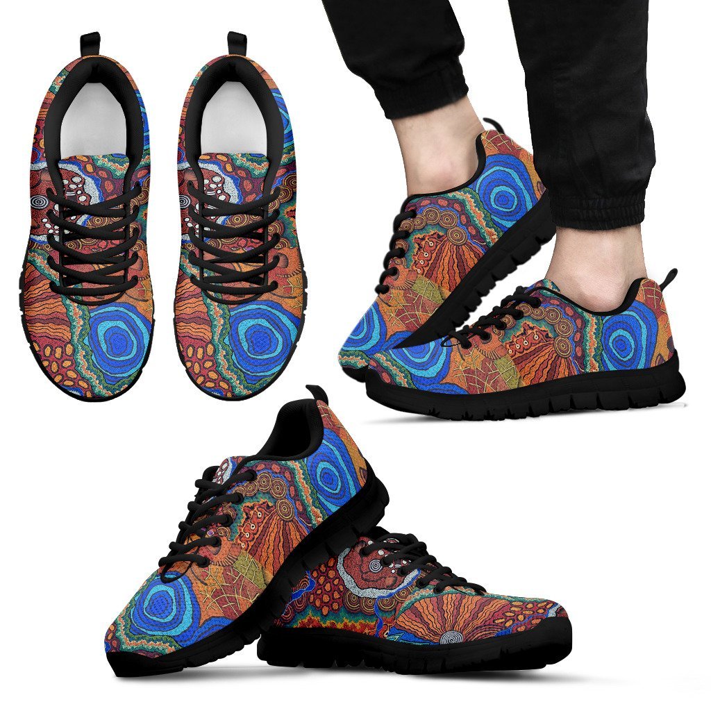 aboriginal-sneakers-uluru-landscape-art-colorful-ethnic