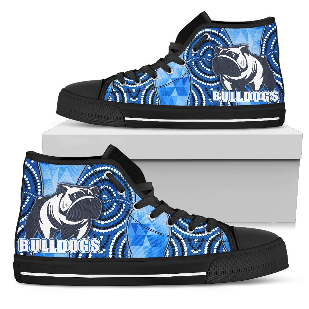 bulldogs-high-top-shoe-indigenous-snappy