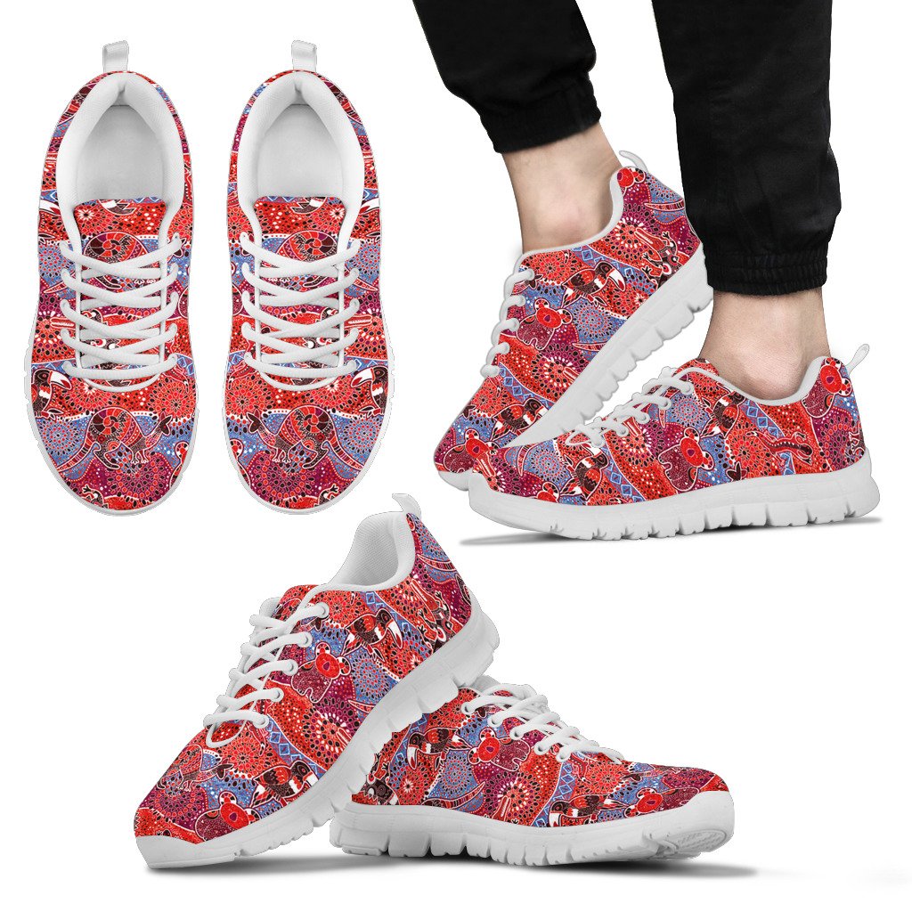 aboriginal-sneakers-koala-kangaroo-patterns-bohemian-style