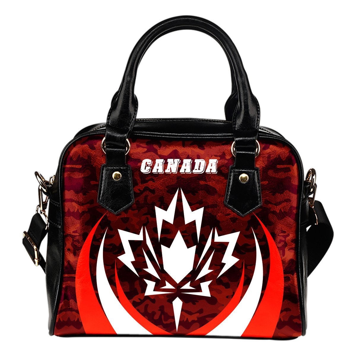 Canada - True North Strong And Free Shoulder Handbag - Vibe Hoodie