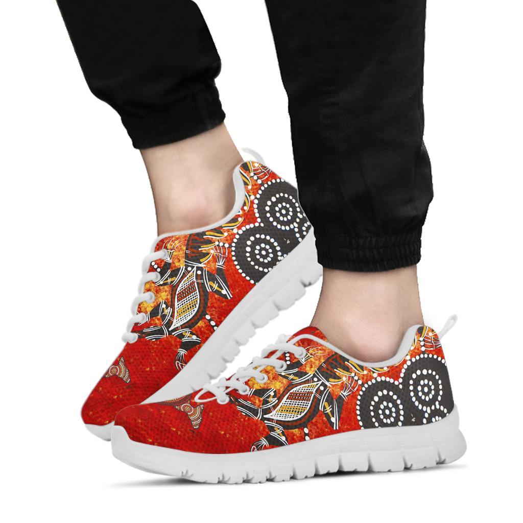 aboriginal-sneakers-crocodile-and-kangaroo-patterns-aboriginal-dot-shoes