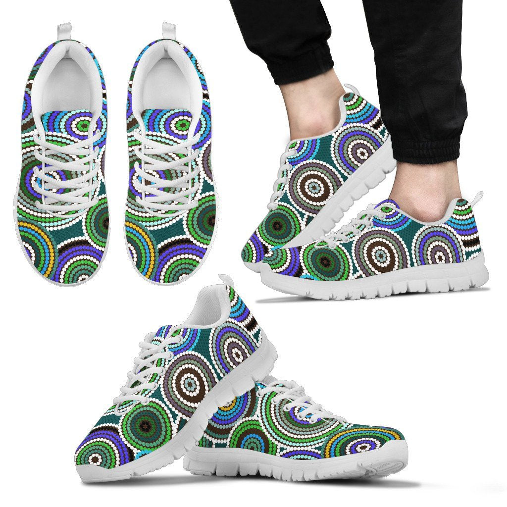 aboriginal-sneakers-circle-dot-painting-indigenous-shoes
