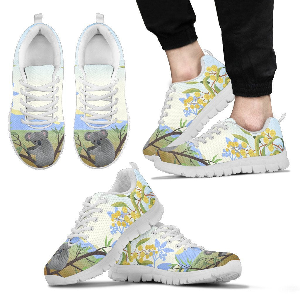 sneakers-koala-shoes-mimosa-flower-unisex