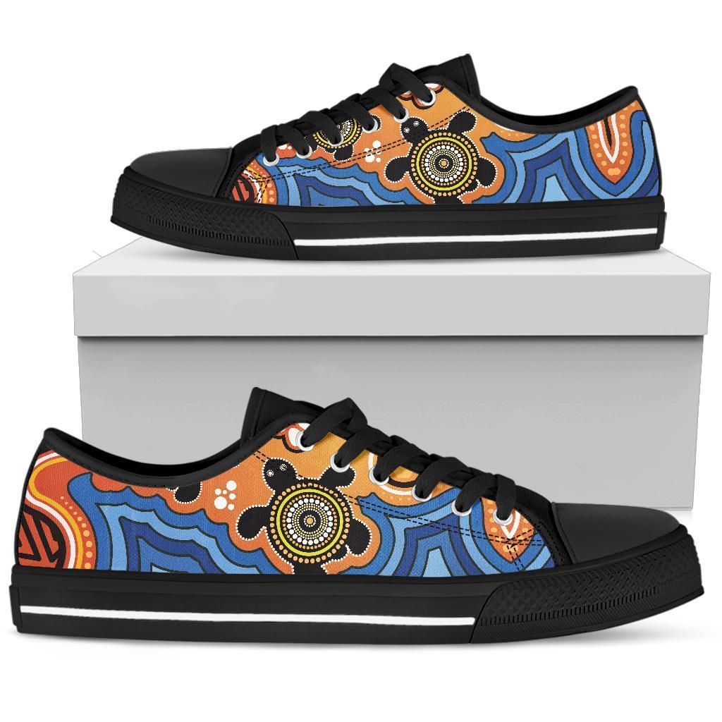 aboriginal-low-top-shoes-indigenous-art-patterns-ver04