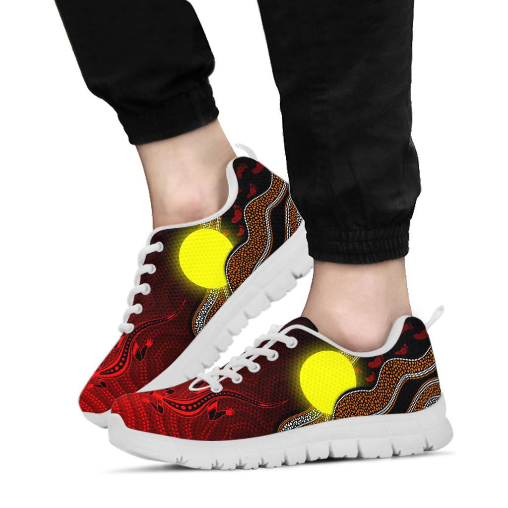 aboriginal-sneakers-aboriginal-flag-lizard-dot-painting-style