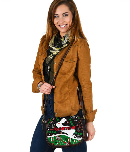 rabbitohs-leather-saddle-bag-aboriginal