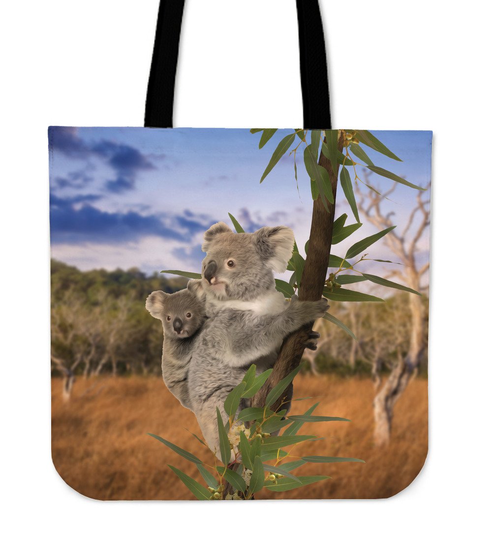 tote-bag-koala-bag-climbing-tree-landscape-art-16-x-16-inches