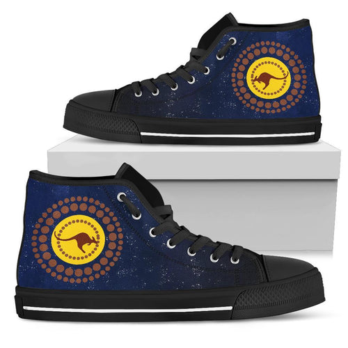 1staustralia-high-top-shoes-kangaroo-on-the-sun
