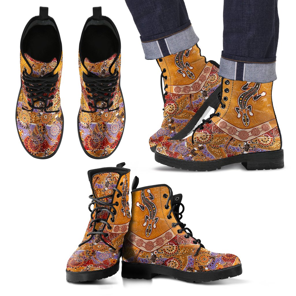 leather-boots-australia-pattern-shoes-unisex