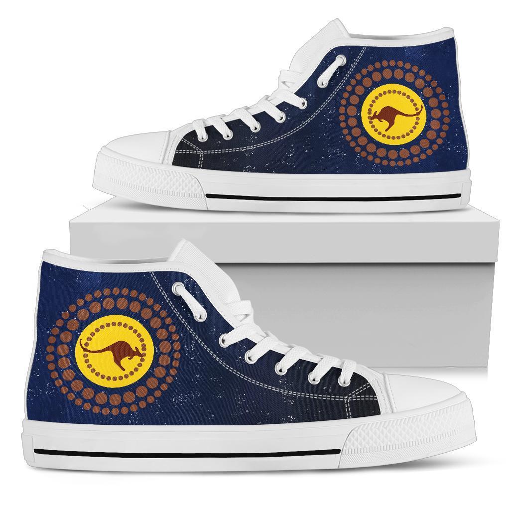 1staustralia-high-top-shoes-kangaroo-on-the-sun