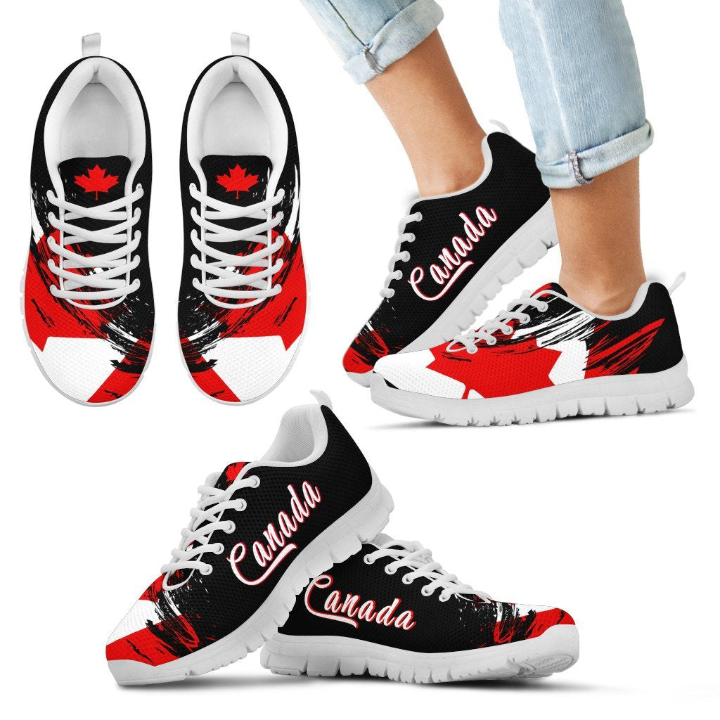 canada-flag-sneakers-art-style