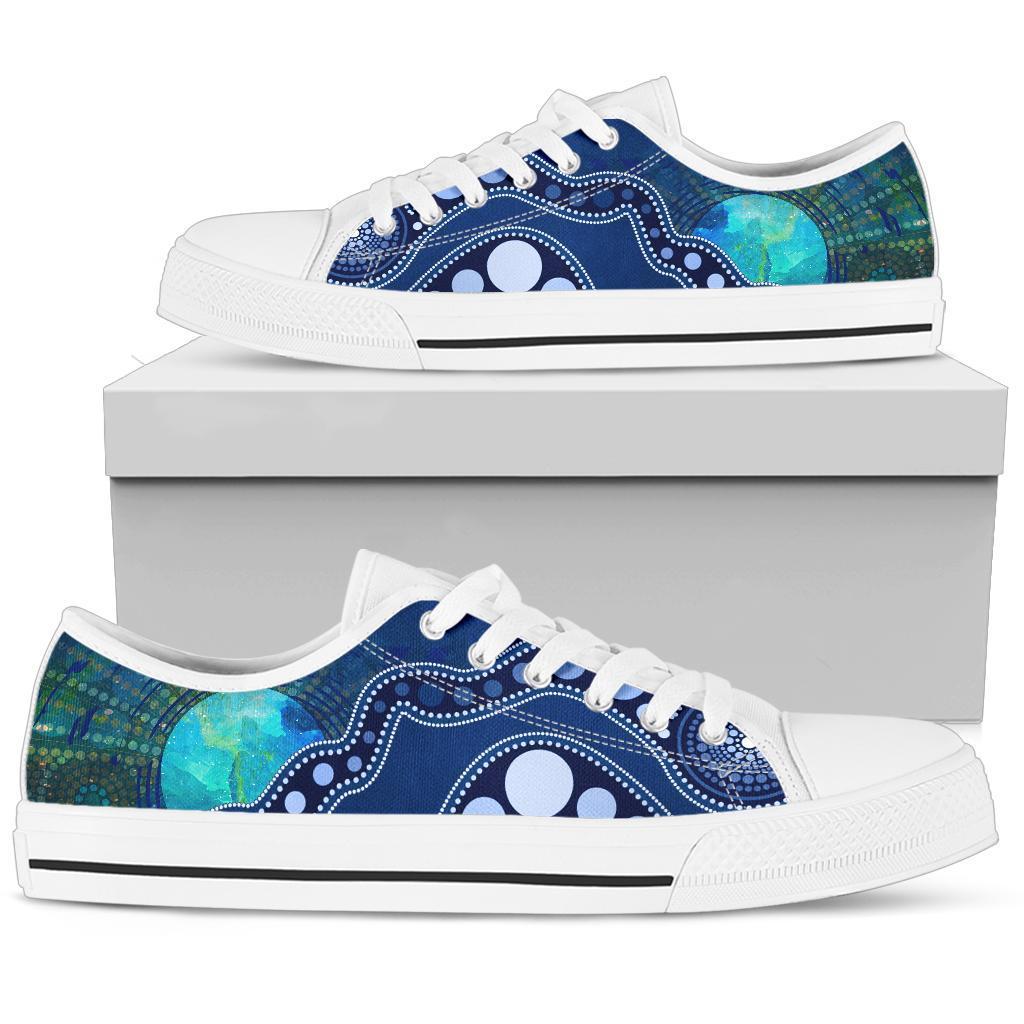 aboriginal-low-top-shoe-australia-indigenous-flag-circle-dot-painting-art-blue