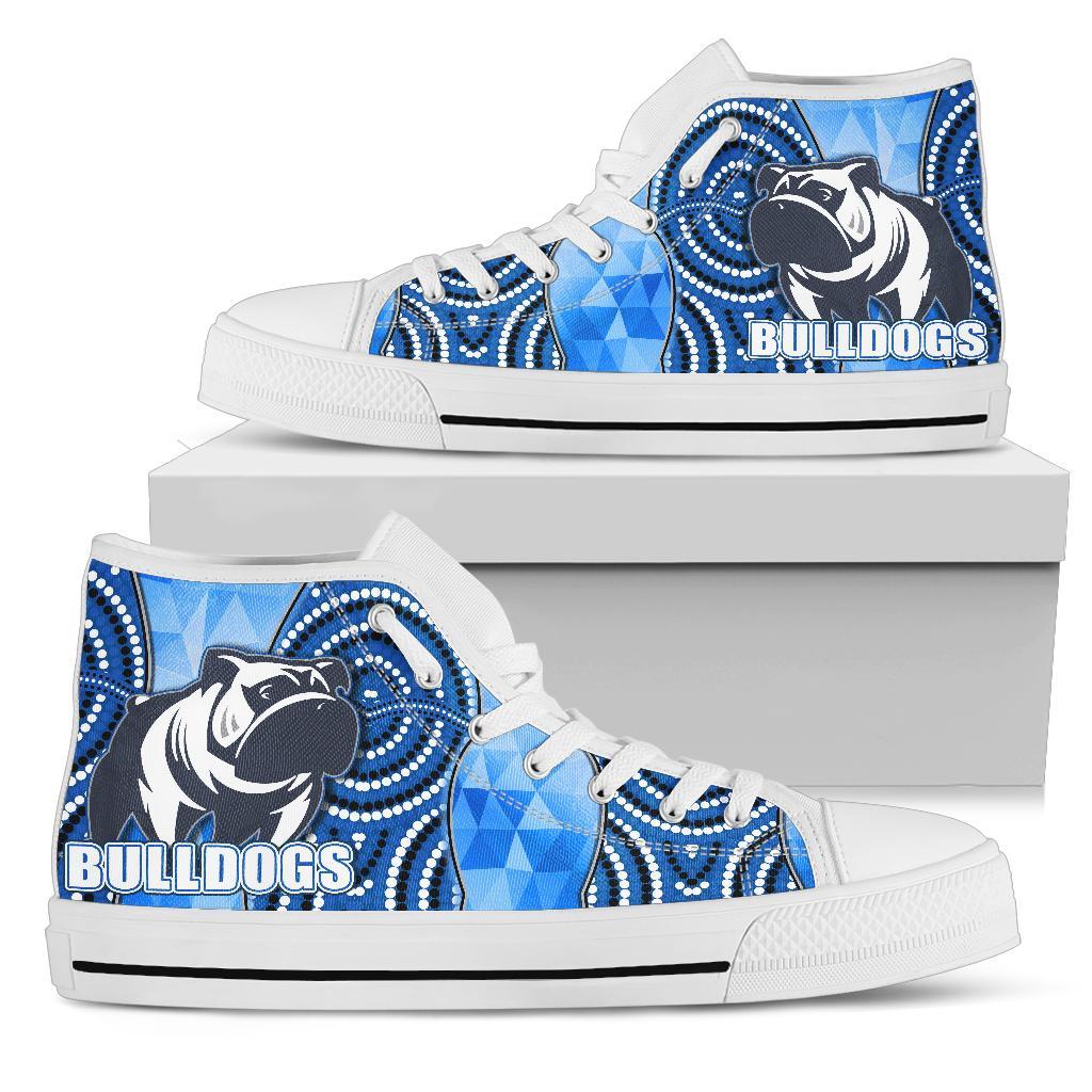 bulldogs-high-top-shoe-indigenous-snappy
