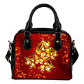 Wales Daffodil Flower Shoulder Handbag - Vibe Hoodie