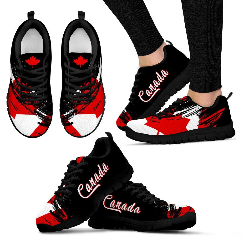 canada-flag-sneakers-art-style