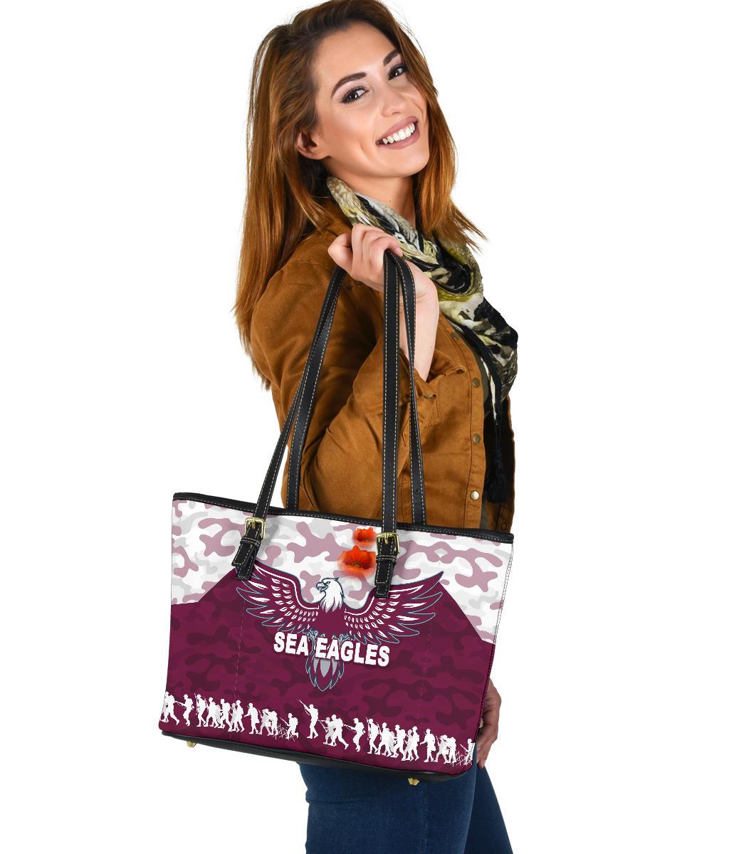 manly-warringah-small-leather-tote-sea-eagles-anzac-day-camouflage-vibes