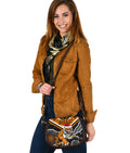 wests-christmas-black-canvas-leather-trim-saddle-bag-tigers-indigenous