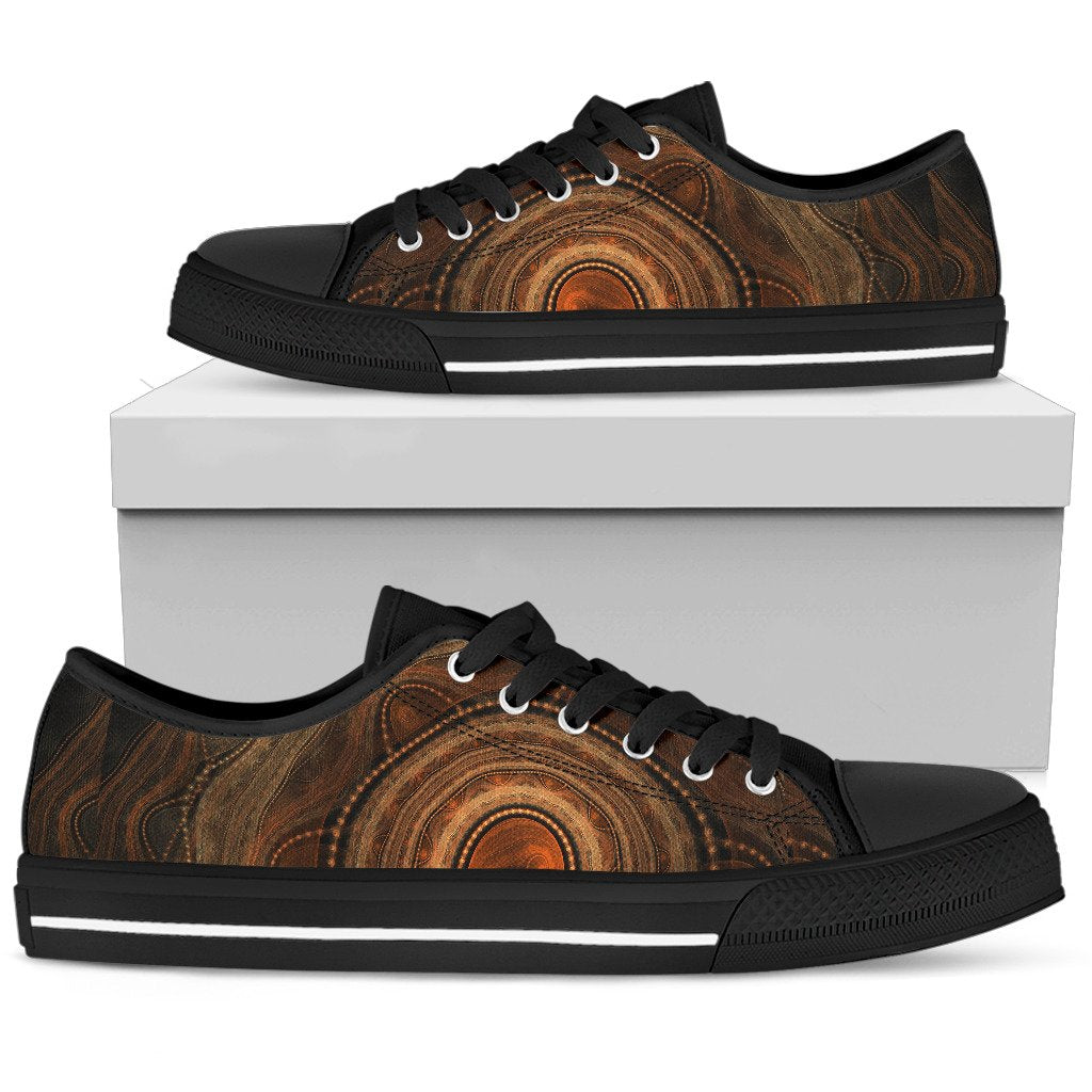 canvas-shoes-aboriginal-dot-painting-shoes-ver09-low-top