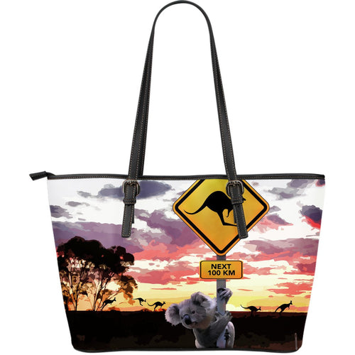 leather-tote-koala-bags-kangaroo-sign-landscape-art-16-x-5-x-10-inches