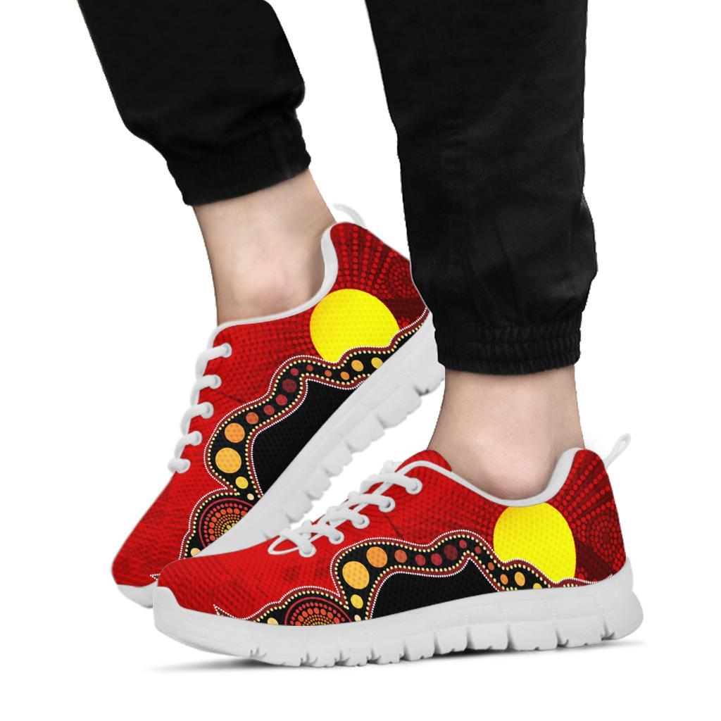 aboriginal-sneakers-australia-aboriginal-lives-matter-flag-circle-dot-painting-art