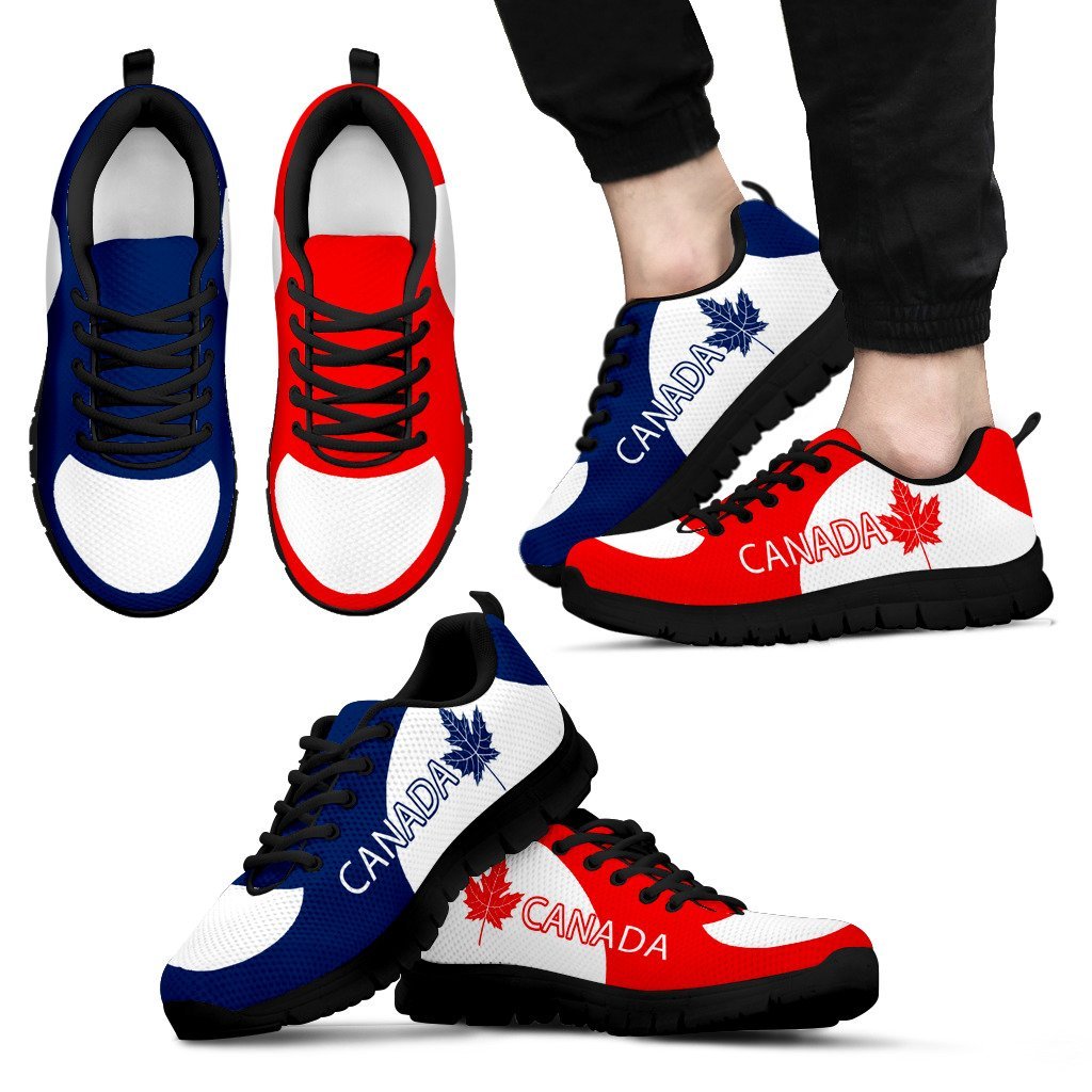 canada-running-shoes-maple-leaf-red-blue