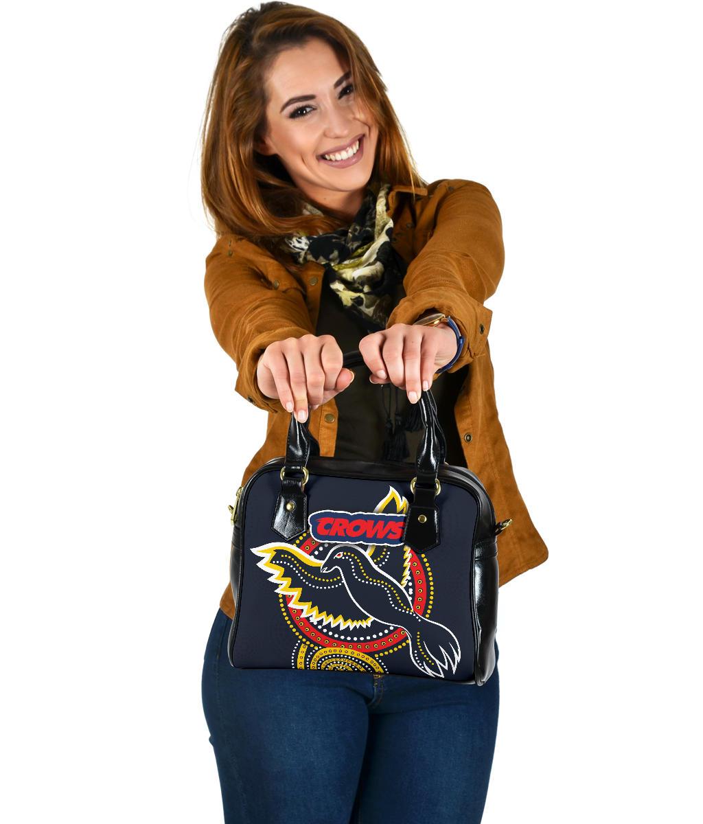 Adelaide Shoulder Handbag Crows Indigenous - Vibe Hoodie