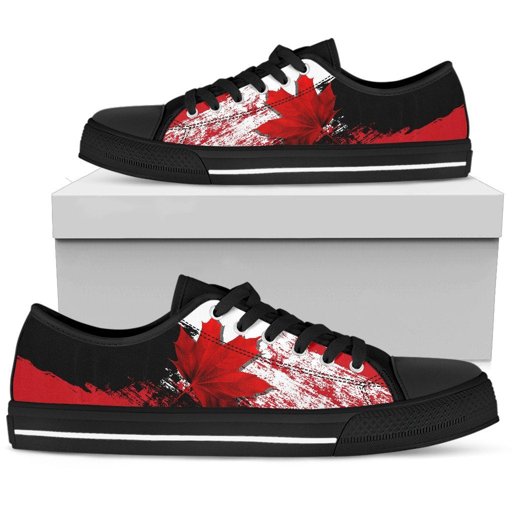 canada-maple-leaf-low-top-shoes