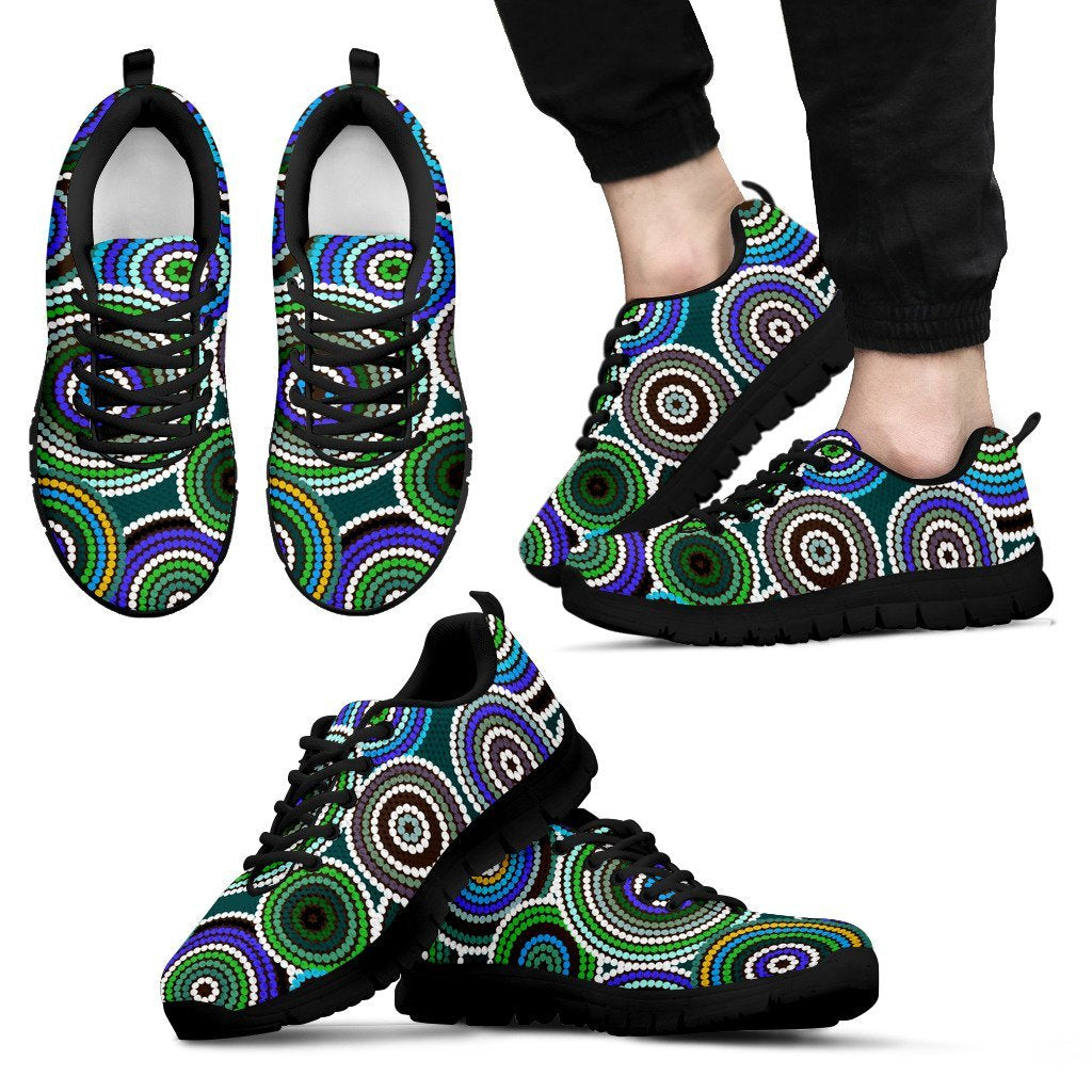 aboriginal-sneakers-circle-dot-painting-indigenous-shoes