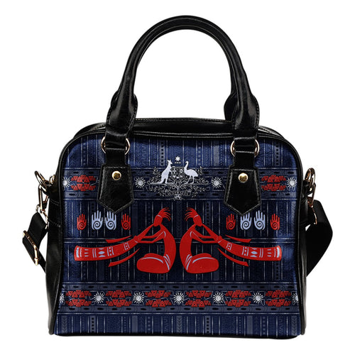 Shoulder Handbags - Didgeridoo Australia Handbags Australian Coat Of Arms - Vibe Hoodie