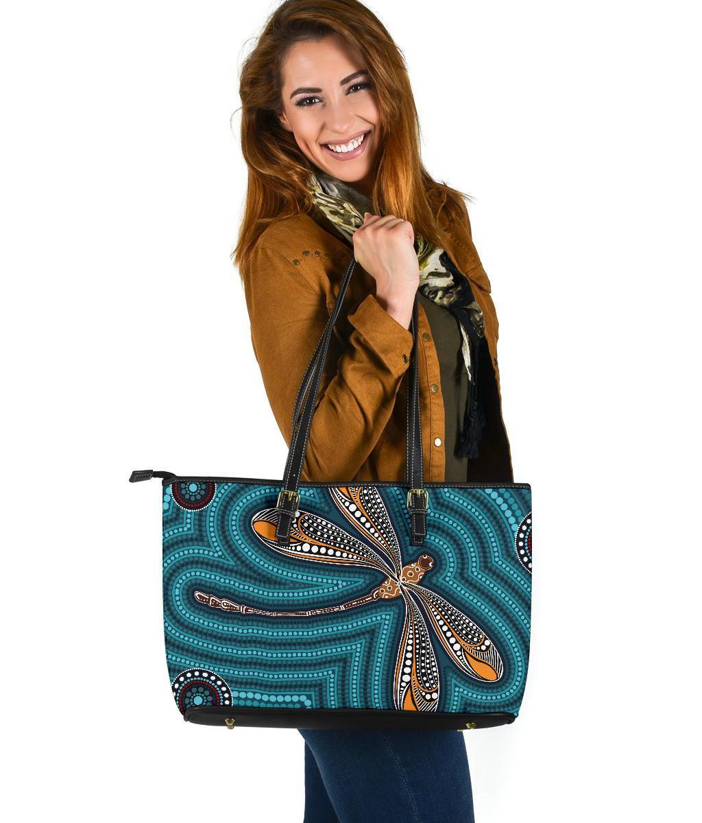 leather-tote-bag-indigenous-dragonfly