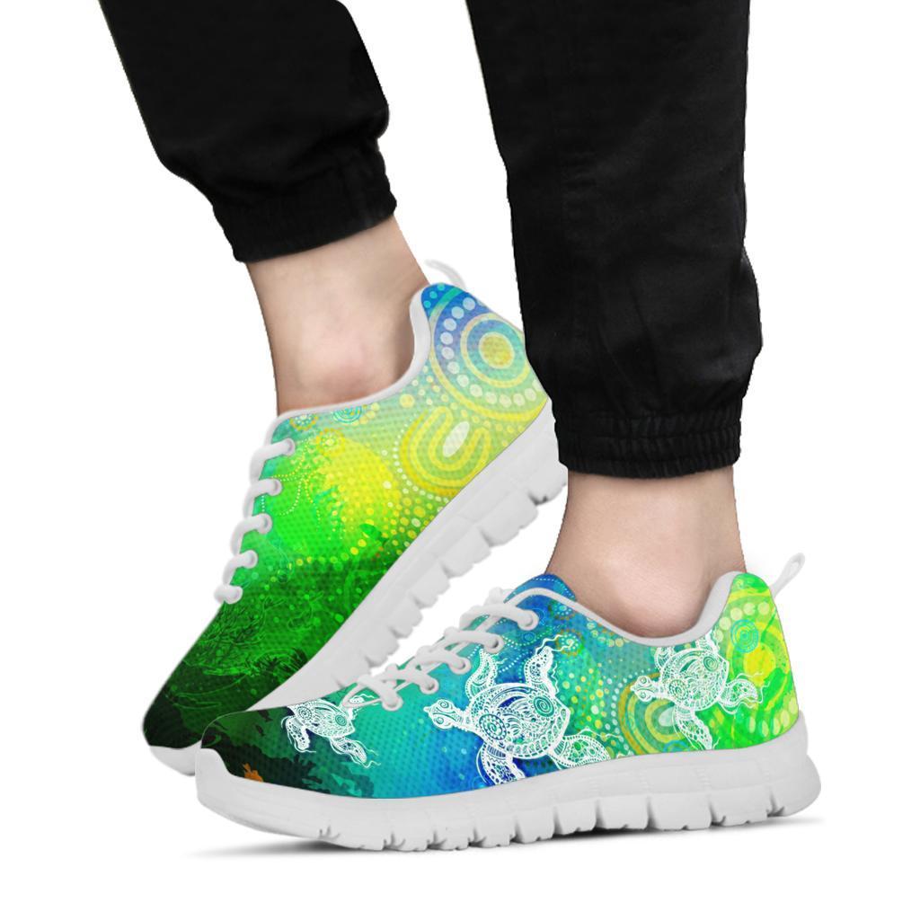 aboriginal-sneakers-indigenous-turtle-ocean-dot-painting-art