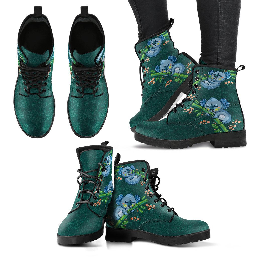 leather-boots-koala-shoes-sleeping-on-tree-unisex