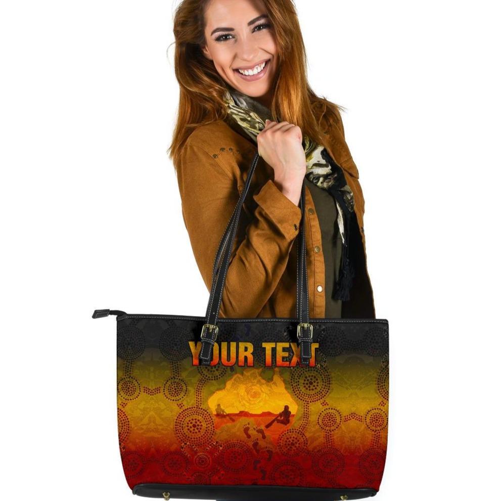 custom-aboriginal-leather-tote-bag-australian-map-with-indigenous-color