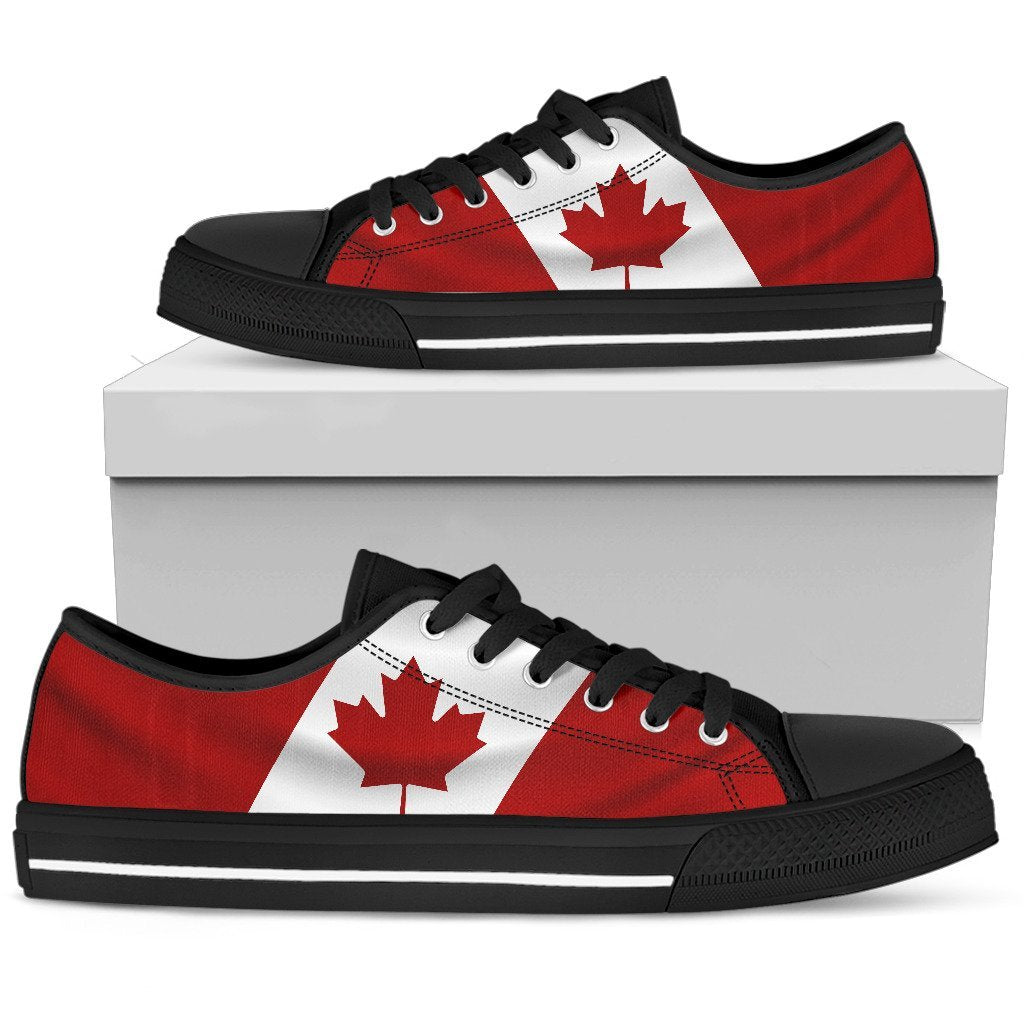 canada-waving-flag-low-top-shoes